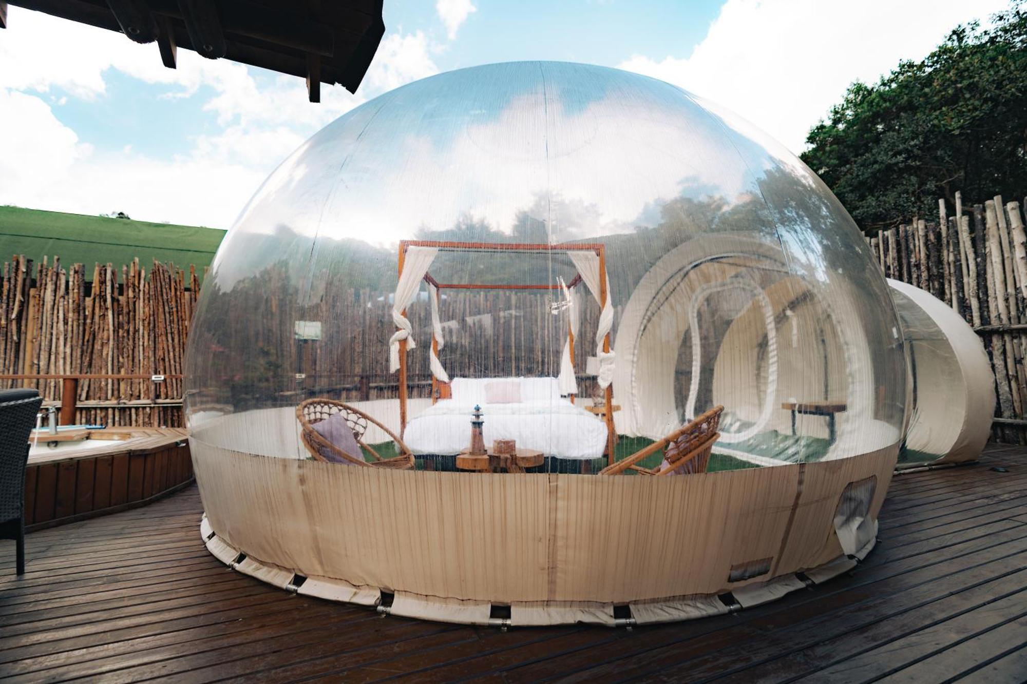 Bubblesky Glamping 15 Min From Medellin Hotel Rionegro Eksteriør billede