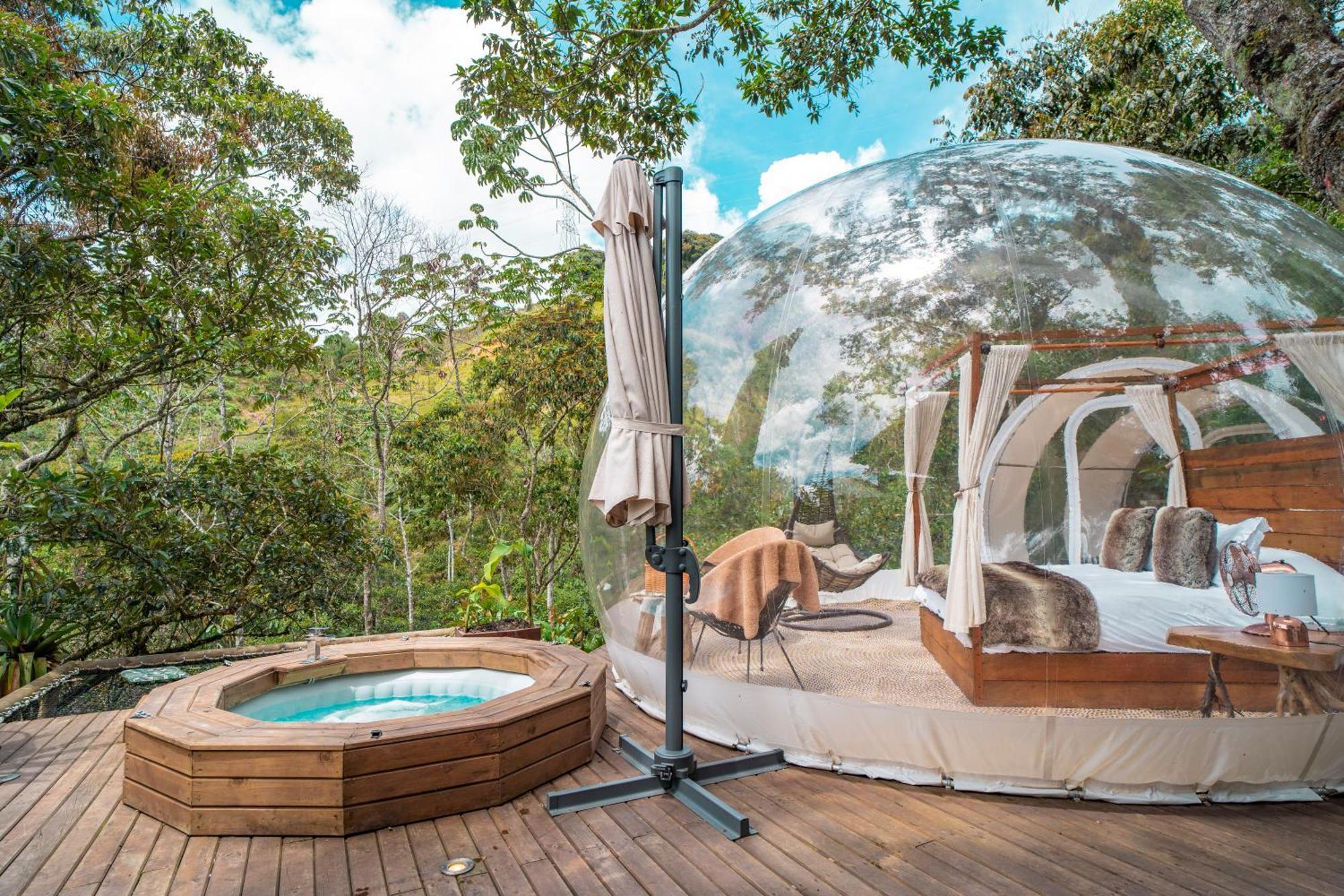 Bubblesky Glamping 15 Min From Medellin Hotel Rionegro Eksteriør billede